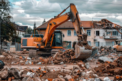 Démolition dans le Val-d'Oise